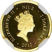 5 Dollars - Elizabeth II Ned Kelly obverse image