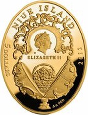 5 Dollars - Elizabeth II Moscow Kremlin Egg obverse image