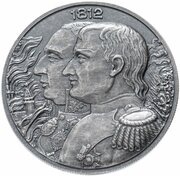5 Dollars - Elizabeth II Napoleon, Niue, 2012 reverse image