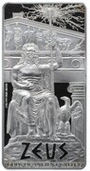 5 Dollars - Elizabeth II Zeus, Niue, 2013 reverse image