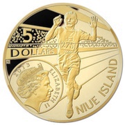 5 Dollars - Elizabeth II Paavo Nurmi obverse image