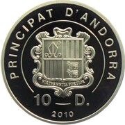 10 Diners Tennis in the Olympic Games obverse image