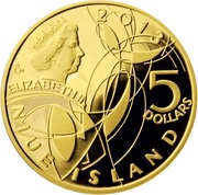5 Dollars - Elizabeth II Javelin obverse image