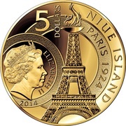 5 Dollars - Elizabeth II Paavo Nurmi obverse image