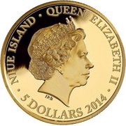 5 Dollars - Elizabeth II Sachin R. Tendulkar obverse image