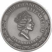 5 Dollars - Elizabeth II Klaus Störtebeker obverse image