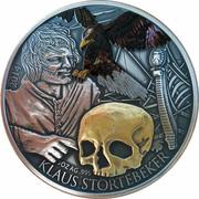 5 Dollars - Elizabeth II Klaus Störtebeker, Niue, 2014 reverse image