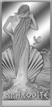 5 Dollars - Elizabeth II Aphrodite, Niue, 2014 reverse image
