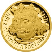 5 Dollars - Elizabeth II George of Poděbrady, Niue, 2014 reverse image