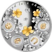 5 Dollars - Elizabeth II Good Luck Charms, Niue, 2015 reverse image