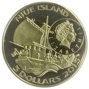 5 Dollars - Elizabeth II Kurrakurradoot Island obverse image