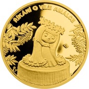 5 Dollars - Elizabeth II Fairy Amálka, Niue, 2015 reverse image