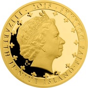 5 Dollars - Elizabeth II Red Army Captures Berlin obverse image
