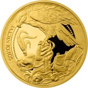 5 Dollars - Elizabeth II Falconry, Niue, 2015 reverse image