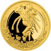 5 Dollars - Elizabeth II Slovácko verbuňk, Niue, 2015 reverse image