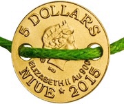 5 Dollars - Elizabeth II Four-Leaf Clover obverse image
