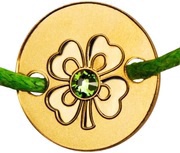 5 Dollars - Elizabeth II Four-Leaf Clover, Niue, 2015 reverse image
