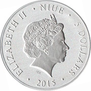 5 Dollars - Elizabeth II Saint George obverse image