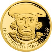 5 Dollars - Elizabeth II John IV of Pernstein, Niue, 2015 reverse image