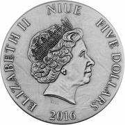 5 Dollars - Elizabeth II I Give You My Heart obverse image