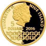 5 Dollars - Elizabeth II Hunger Wall obverse image