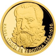 5 Dollars - Elizabeth II Charles the Elder of Žerotín, Niue, 2016 reverse image