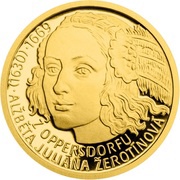 5 Dollars - Elizabeth II Elizabeth Juliana of Žerotín, Niue, 2016 reverse image