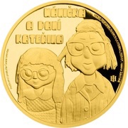 5 Dollars - Elizabeth II Mánička and Mrs. Kateřina, Niue, 2016 reverse image