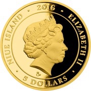 5 Dollars - Elizabeth II Spejbl obverse image