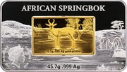 5 Dollars - Elizabeth II African Springbok obverse image