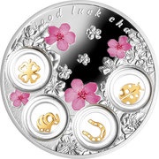 5 Dollars - Elizabeth II Good Luck Charms, Niue, 2017 reverse image