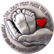 5 Dollars - Elizabeth II Miracle of Life, Niue, 2017 reverse image