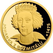 5 Dollars - Elizabeth II Joanna of Rožmitál, Niue, 2017 reverse image