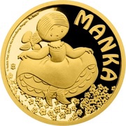 5 Dollars - Elizabeth II Manka, Niue, 2017 reverse image