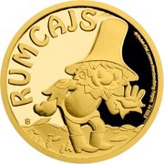 5 Dollars - Elizabeth II Rumcajs, Niue, 2017 reverse image
