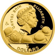 5 Dollars - Elizabeth II Manhattan Project obverse image
