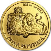 5 Dollars - Elizabeth II Czech Lion, Niue, 2017-2019 reverse image