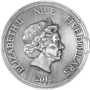 5 Dollars - Elizabeth II Erlang Shen obverse image
