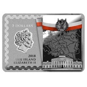 5 Dollars - Elizabeth II 100 years of independent Poland obverse image