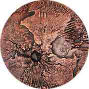 5 Dollars - Elizabeth II Fukang Meteorite, Niue, 2018 reverse image
