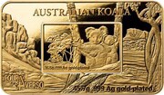 5 Dollars - Elizabeth II Australian Koala, Niue, 2018 reverse image