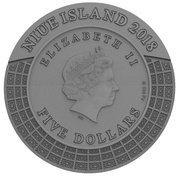 5 Dollars - Elizabeth II Hades obverse image