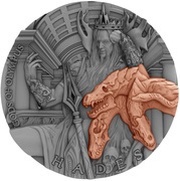 5 Dollars - Elizabeth II Hades, Niue, 2018 reverse image