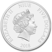 5 Dollars - Elizabeth II Death Star obverse image