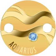 5 Dollars - Elizabeth II Aquarius, Niue, 2018 reverse image