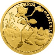 5 Dollars - Elizabeth II Ferdy the Ant, Niue, 2018 reverse image