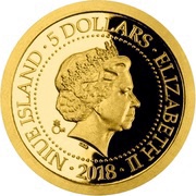 5 Dollars - Elizabeth II Franz Joseph I obverse image