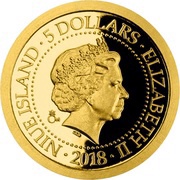 5 Dollars - Elizabeth II Liberec obverse image