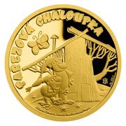 5 Dollars - Elizabeth II Stork cottage, Niue, 2018 reverse image
