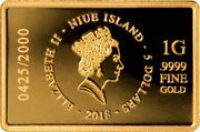 5 Dollars - Elizabeth II Baby Leopard obverse image
